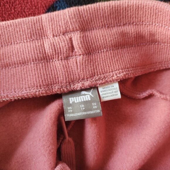 Pink Puma Elastic Waist Joggers - Picture 8 of 8